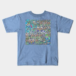 Dance of African Warriors V2 Kids T-Shirt